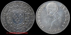 1646 - Gaston d'Orleans (1627-1650), Jeton, argent