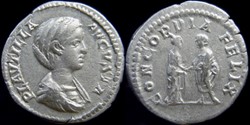 Plautilla, Denarius