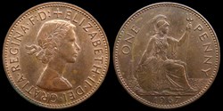 Elizabeth II (1952-2022) - penny