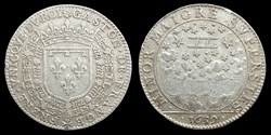 1639 - Gaston d'Orleans (1627-1650), Jeton, argent