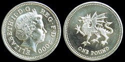 Elizabeth II (1952-2022) - one pound