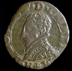 Henri II de Montpensier (1592-1608), Double Tournois type 4 - 1596
