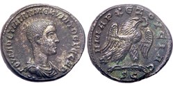 Hostilien Cesar, tetradrachme - Antioche
