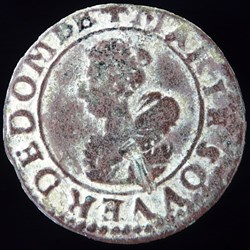 Marie de Montpensier (1608-1627), Double Tournois type 5 - 1623