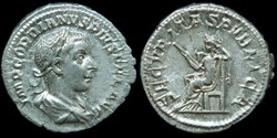 Gordian III, Denarius - Secvritas Pvblica
