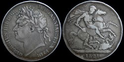 George IV (1820-1830) - crown