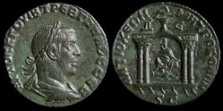 Trebonianus Gallus, AE 8 Assaria - Antioch