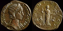 Julia Mamaea, Sestertius