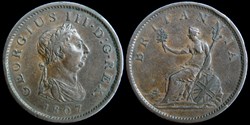 George III (1760-1820) - penny