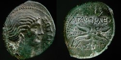 Syracuse Agathokles 317-289 BC