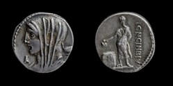 L. Cassius Longinus, Denarius