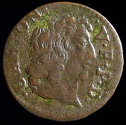 Gaston d'Orleans (1627-1650), Denier Tournois type 10 - 1650