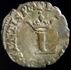 Louis II de Montpensier (1560-1582), Liard- 1582