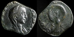 Diva Mariniana, Sestertius - 0350