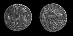 S. Pompeius Fostlus, Denarius