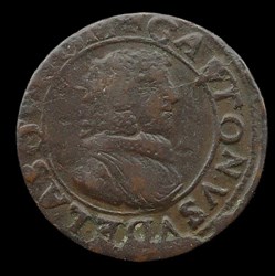 Gaston d'Orleans (1627-1650), Double Tournois type 8 - 1639
