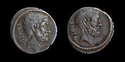 M. Junius Brutus, Denarius