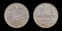 5° république (1958- ) 10 francs 1978