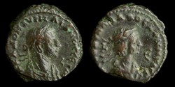 Aurelien & Vabalath, tetradrachme - Alexandrie