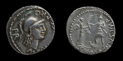 Cnaeus Pompey Jr, Denarius