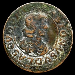 Gaston d'Orleans (1627-1650), Double Tournois type 16 - 1643