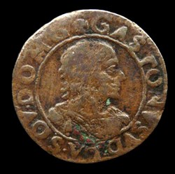 Gaston d'Orleans (1627-1650), Double Tournois type 15 - 1640