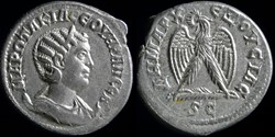 Otacilia Severa, tetradrachme - Antioche