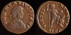 Arcadius, AE 2