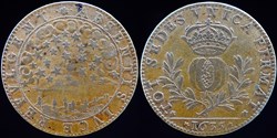 1635 - Anne Marie Louise d'Orleans (1650-1693), Jeton, cuivre