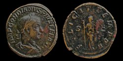 Gordian III, Sestertius - Felicit Tempor