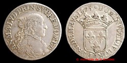 1673 - Anne Marie Louise d'Orleans (1650-1693), Demi ecu