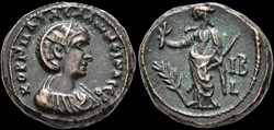 Salonine, tetradrachme - Alexandrie