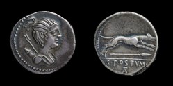 C. Postumius, Denarius