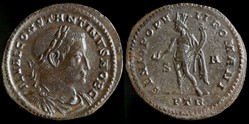Constantine the Great as Ceasar, Follis