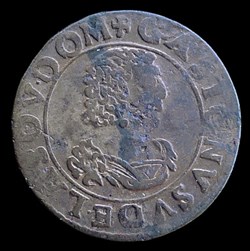 Gaston d'Orleans (1627-1650), Double Tournois type 12bis - 1638