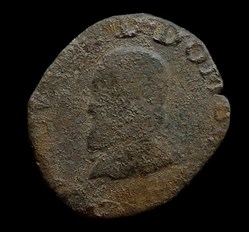 Louis II de Montpensier (1560-1582), Double tournois type 2 - 1582