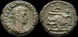 Diocletien, tetradrachme - Alexandrie