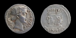 L. Scribonius Libo, Denarius