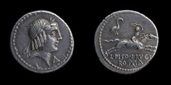 L. Calpurnius Piso Frugi, Denarius