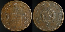 Convention - Sol aux balances 1793 AA