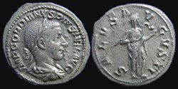 Gordian III, Denarius - Salvs Avgvsti