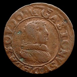 Gaston d'Orleans (1627-1650), Double Tournois type 8 - 1639