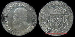 Louis II de Montpensier (1560-1582), Demi teston - 1576