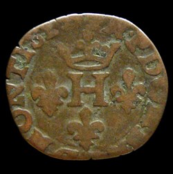 Henri II de Montpensier (1592-1608), Liard - 1610