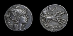 L. Flaminius Chilo, Denarius