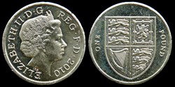 Elizabeth II (1952-2022) - one pound