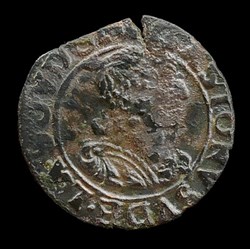 Gaston d'Orleans (1627-1650), Double Tournois type 12 - 1640