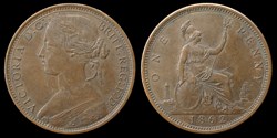 Victoria (1837-1901) - penny