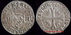 Henri II de Montpensier (1592-1608), Douzain - 1599