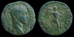 Empire romain - Severe Alexandre, sesterce - Virtus Augusti